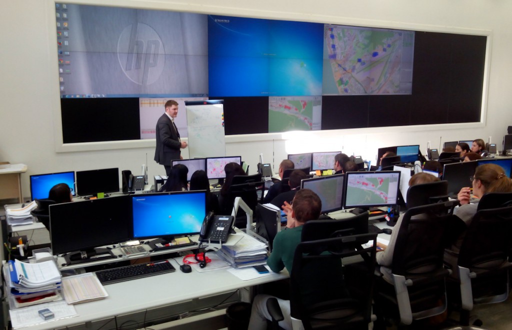 Специалисты ЗАО "НПП Транснавигация" проводят обучение диспетчеров